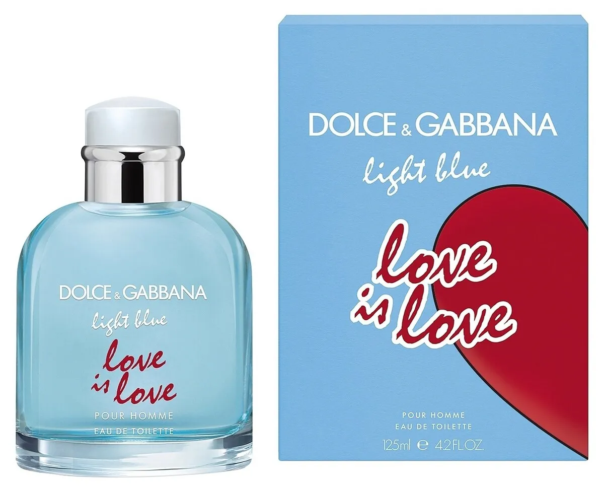 Dolce & Gabbana Light Blue Pour Homme Love is Love