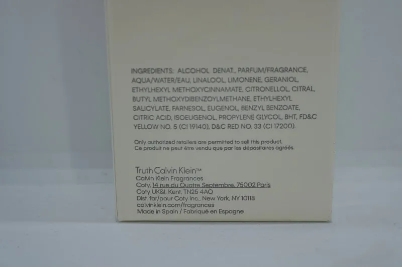 Calvin Klein Truth women парфюмерная вода