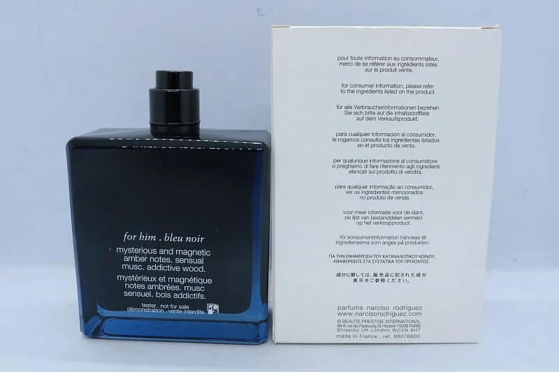 Narciso Rodriguez Bleu Noir for him парфюмерная вода