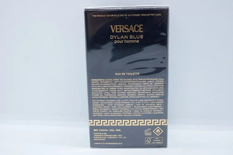 Versace Pour Homme Dylan Blue туалетная вода