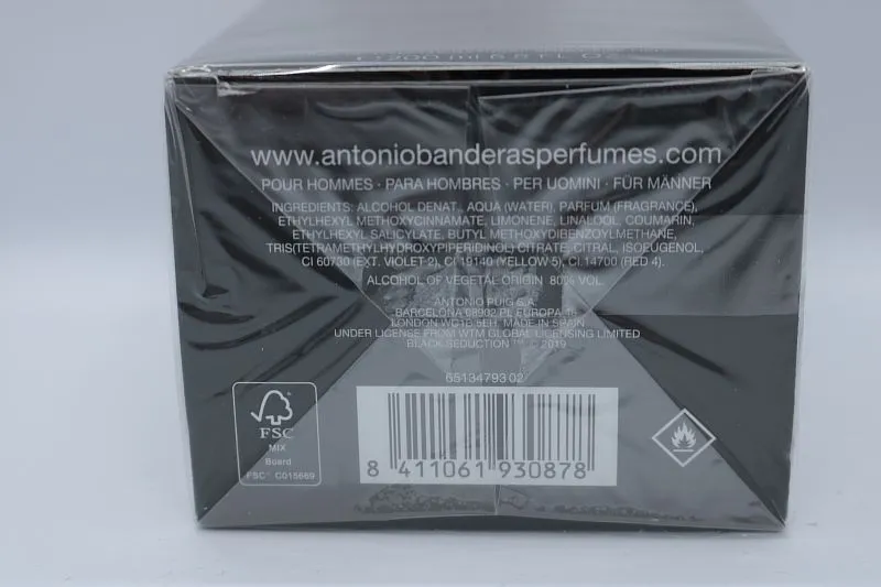 Antonio Banderas Seduction in Black туалетная вода