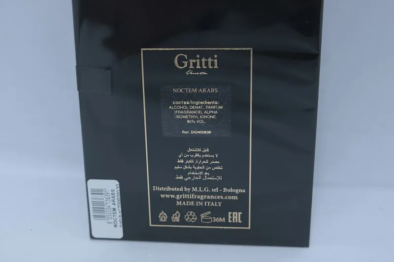 Gritti Noctem Arabs парфюмерная вода
