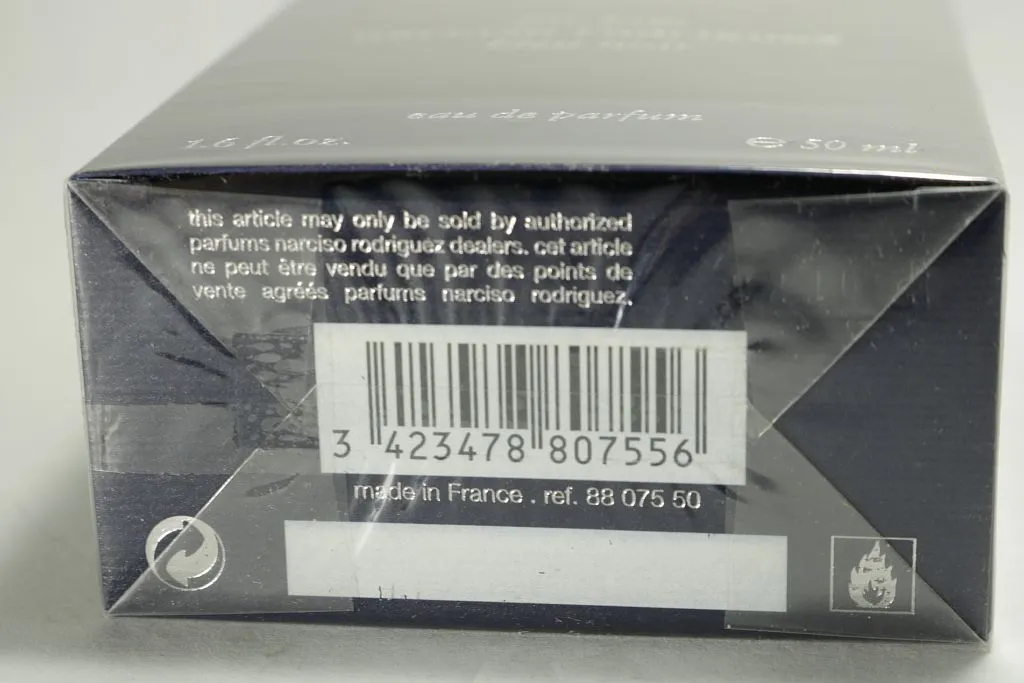 Narciso Rodriguez Bleu Noir for him парфюмерная вода