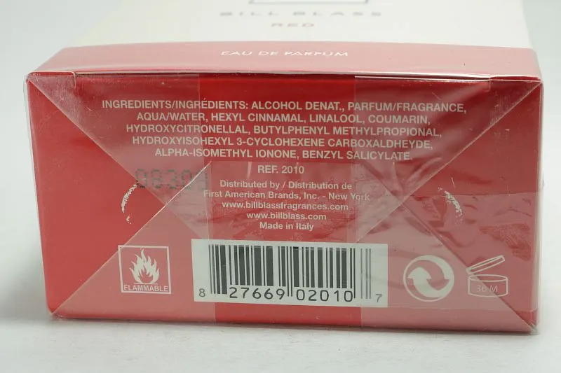 Bill Blass Red парфюмерная вода