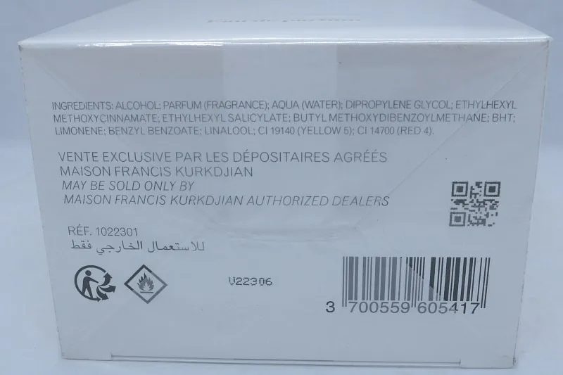 Maison Francis Kurkdjian Baccarat Rouge 540 парфюмерная вода