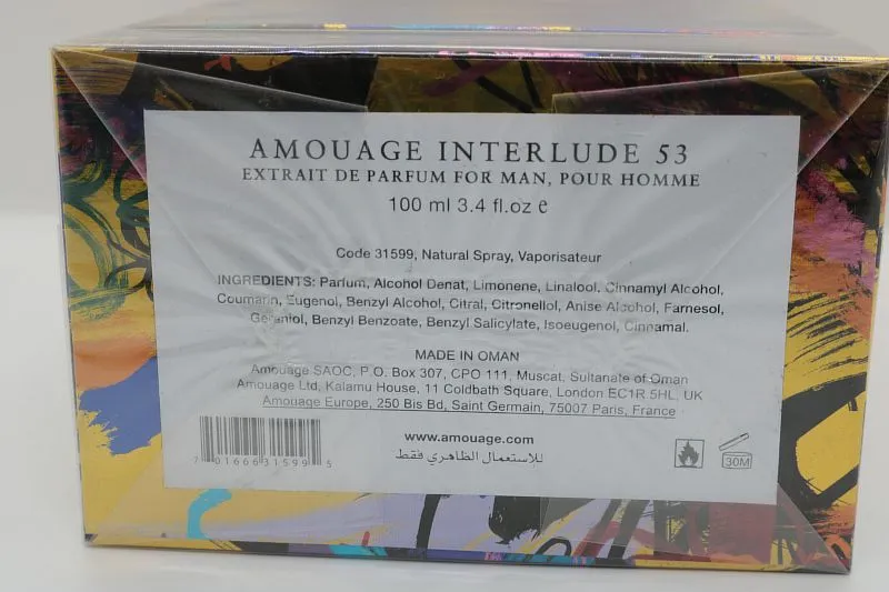 Amouage Interlude 53 духи