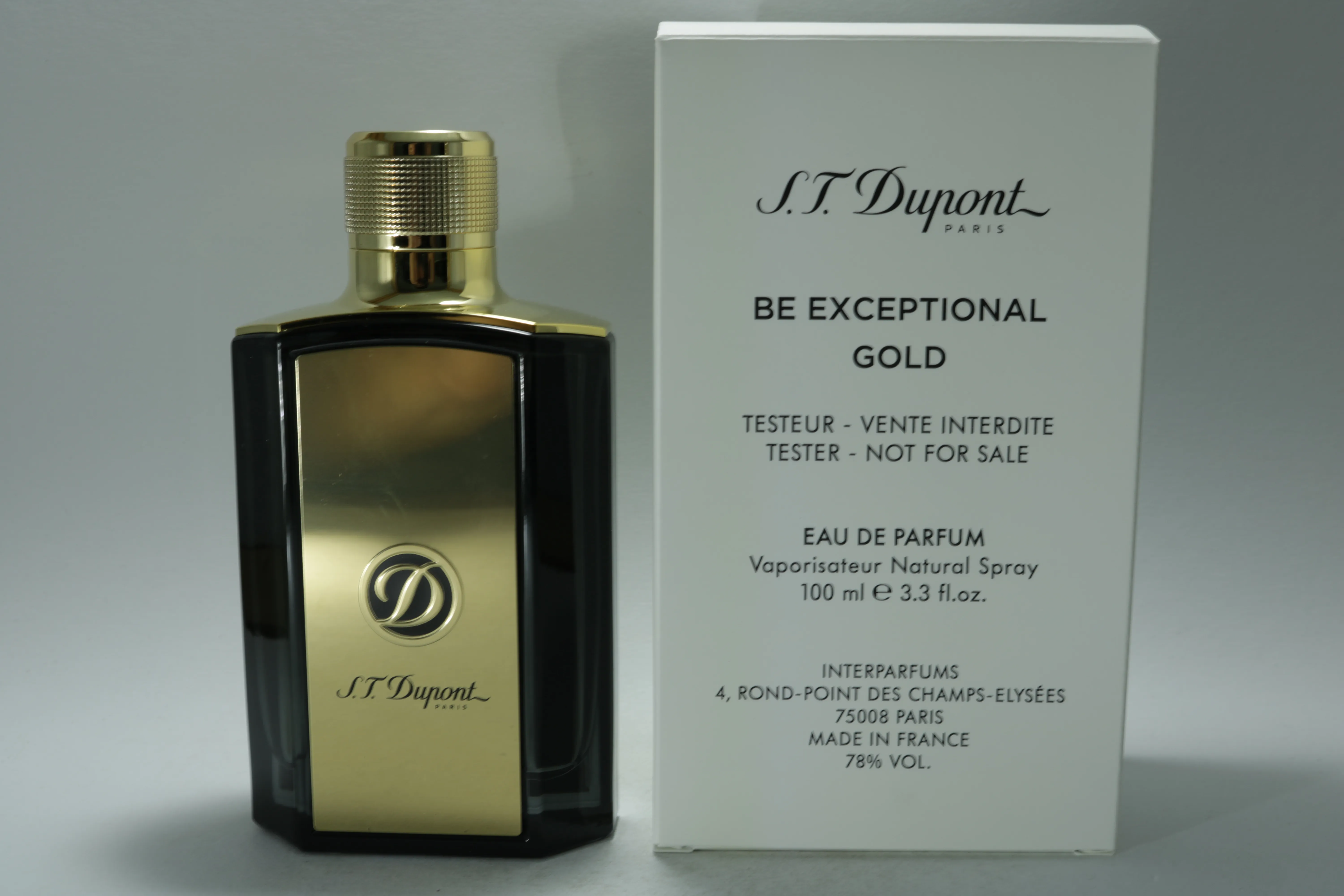 Dupont Be Exceptional Gold парфюмерная вода