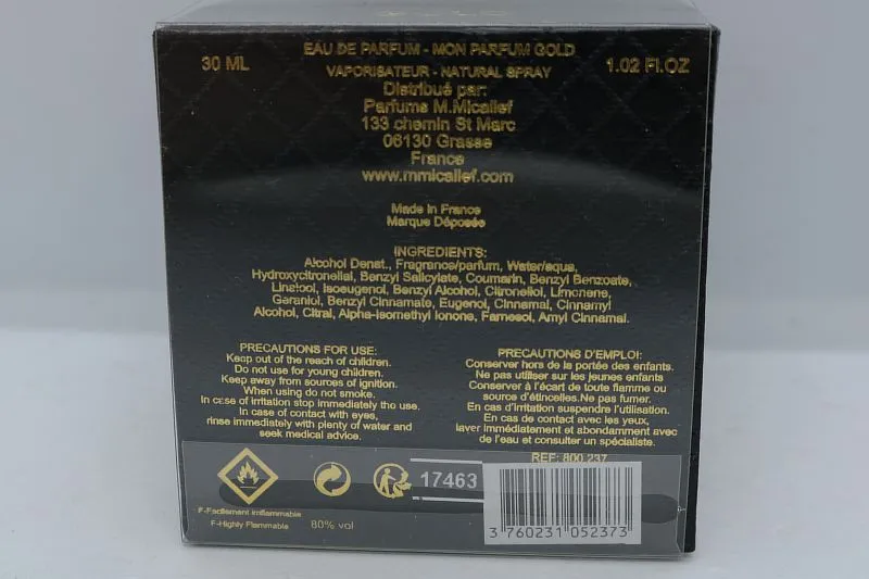 Micallef Mon Parfum Gold парфюмерная вода