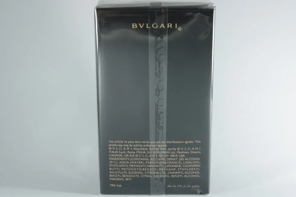 Bvlgari Man In Black парфюмерная вода