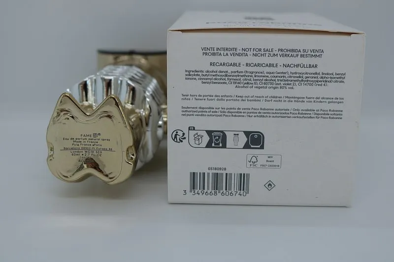 Paco Rabanne Fame парфюмерная вода