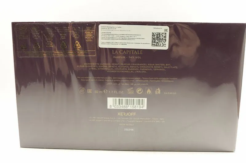 Xerjoff La Capitale Parfum парфюмерная вода
