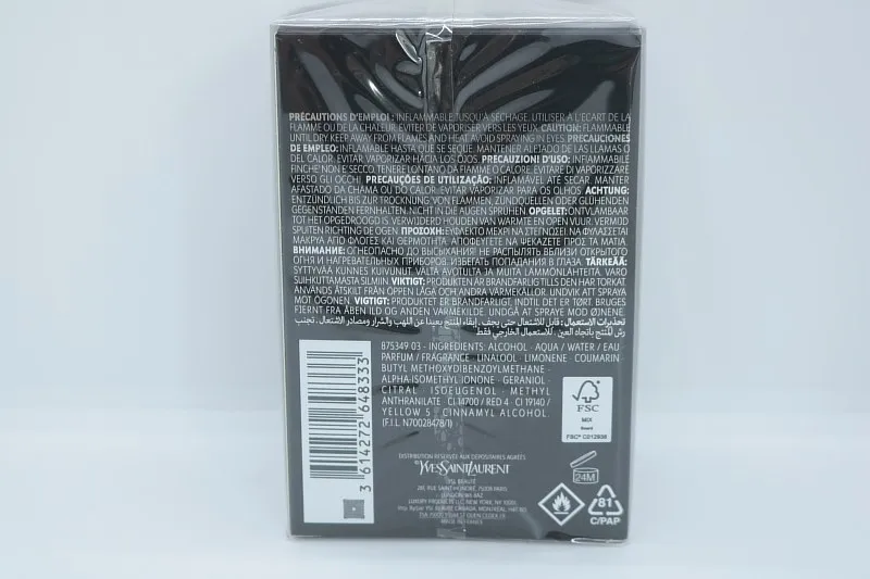 Yves Saint Laurent La Nuit de L'Homme парфюмерная вода