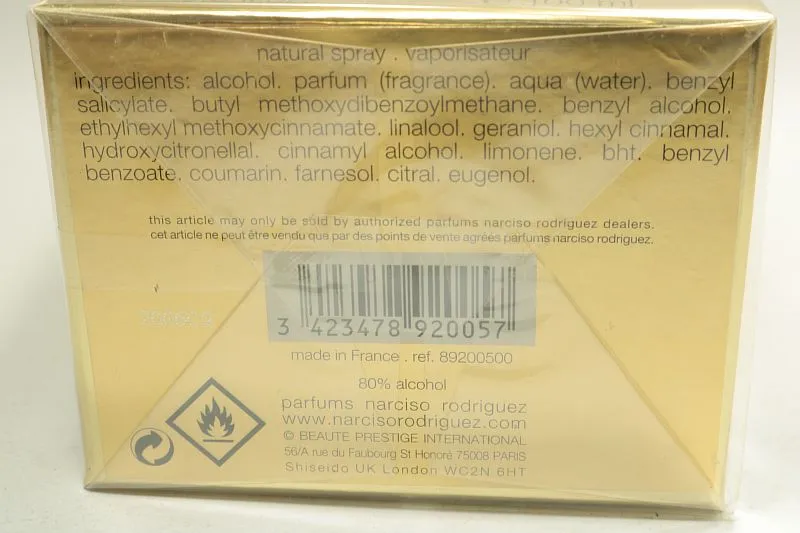 Narciso Rodriguez Amber Musc парфюмерная вода