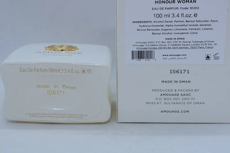 Amouage Honour women парфюмерная вода