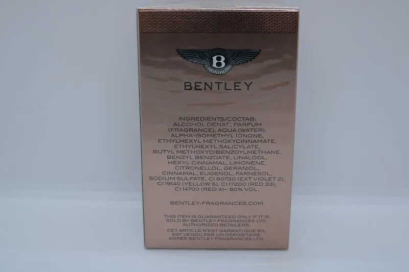 Bentley For Men Intense парфюмерная вода