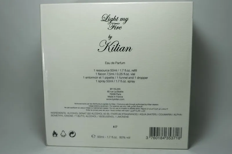 Kilian Light My Fire парфюмерная вода
