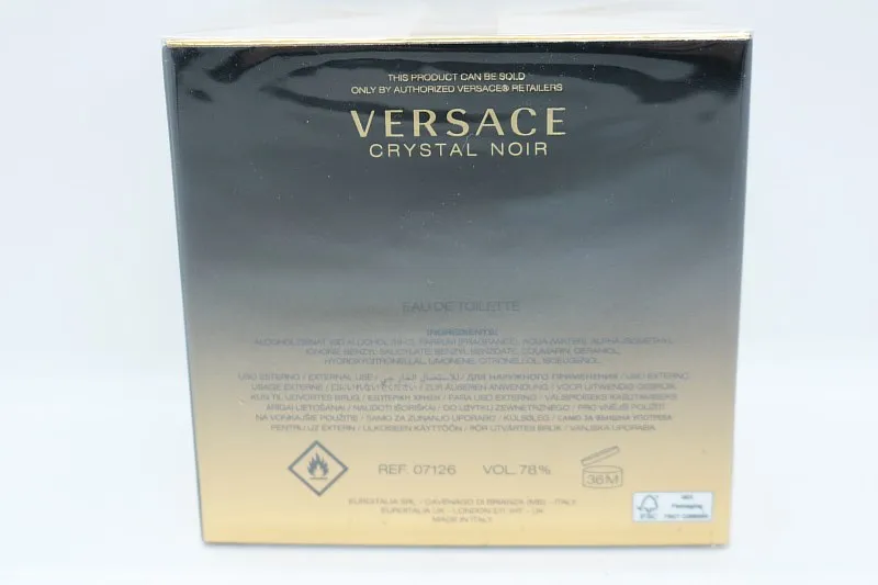 Versace Crystal Noir туалетная вода