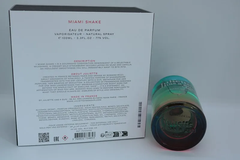 Juliette Has A Gun Miami Shake