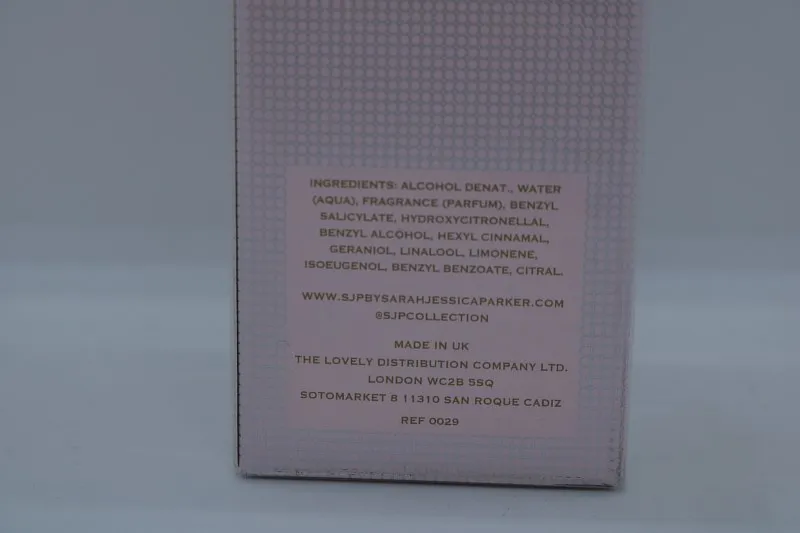 Sarah Jessica Parker Lovely парфюмерная вода