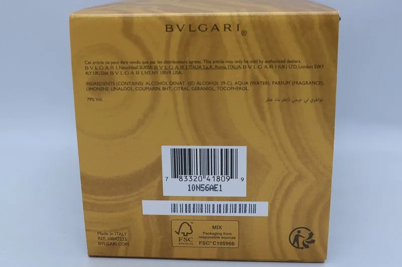Bvlgari Tygar парфюмерная вода
