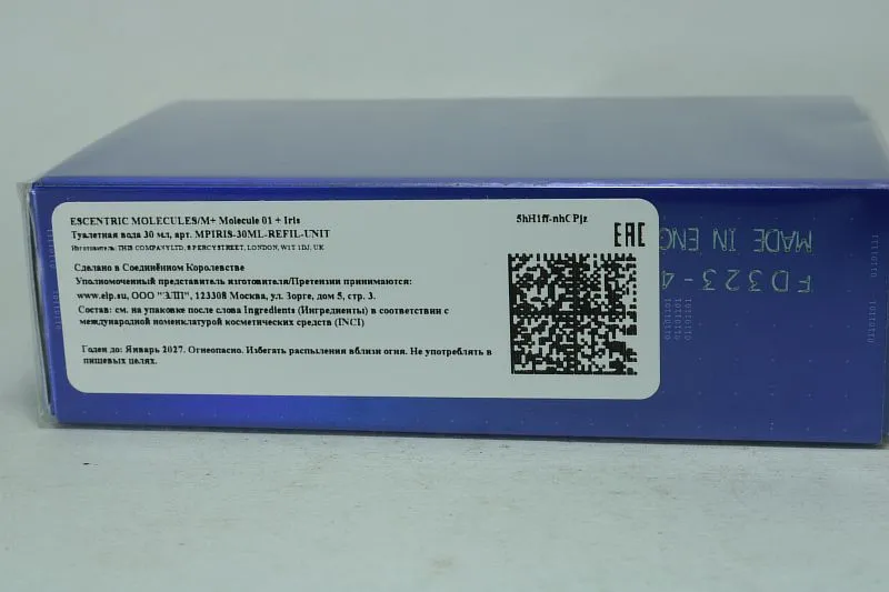 Escentric Molecules Molecule 01 + Iris туалетная вода