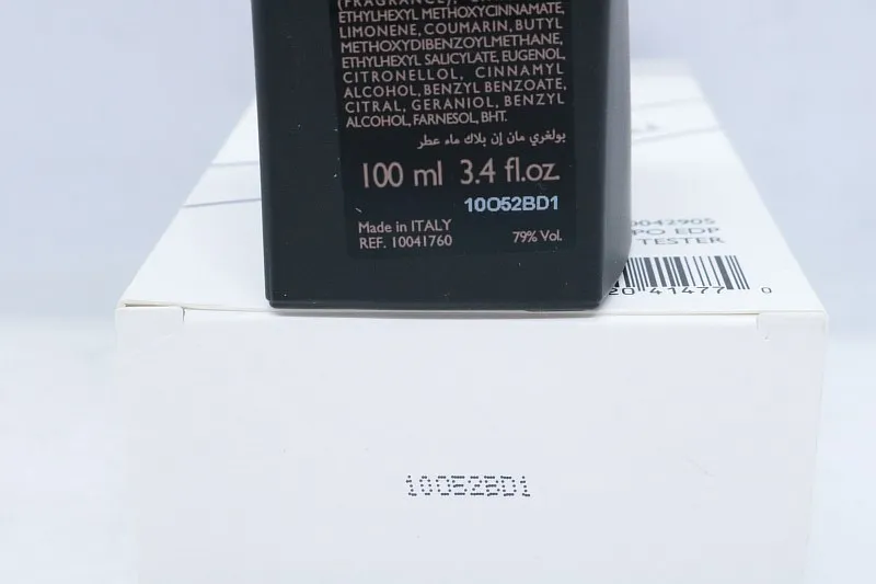 Bvlgari Man In Black парфюмерная вода