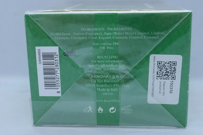 Bois 1920 Cannabis парфюмерная вода