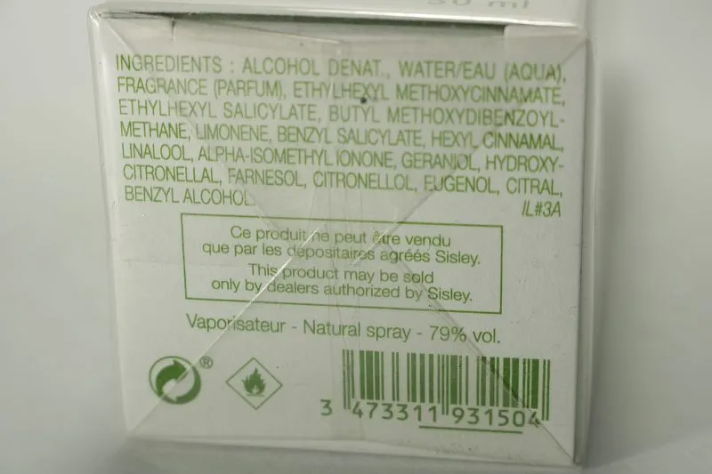 Sisley Eau de Sisley 1 туалетная вода