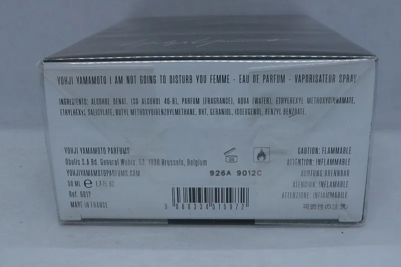 Yohji Yamamoto I m not going to disturb you Femme