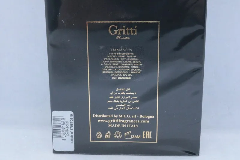 Gritti Damascus парфюмерная вода