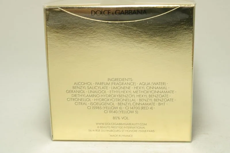 Dolce & Gabbana The One парфюмерная вода