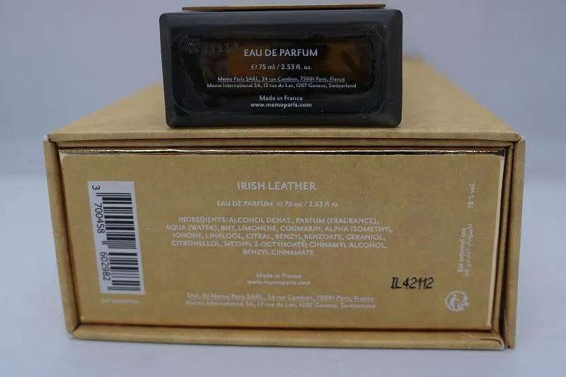 Memo Irish Leather парфюмерная вода