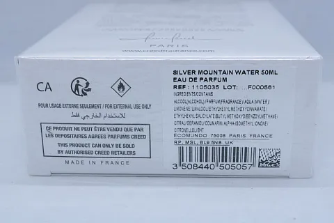 Creed Silver Mountain Water