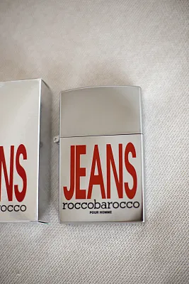 Roccobarocco Silver Jeans Men