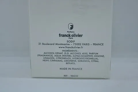Franck Olivier Bella In Paris