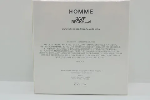 David Beckham Homme