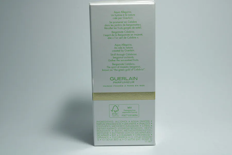 Guerlain Aqua Allegoria Bergamote Calabria