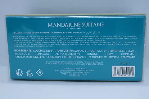 Alexandre J Mandarine Sultane