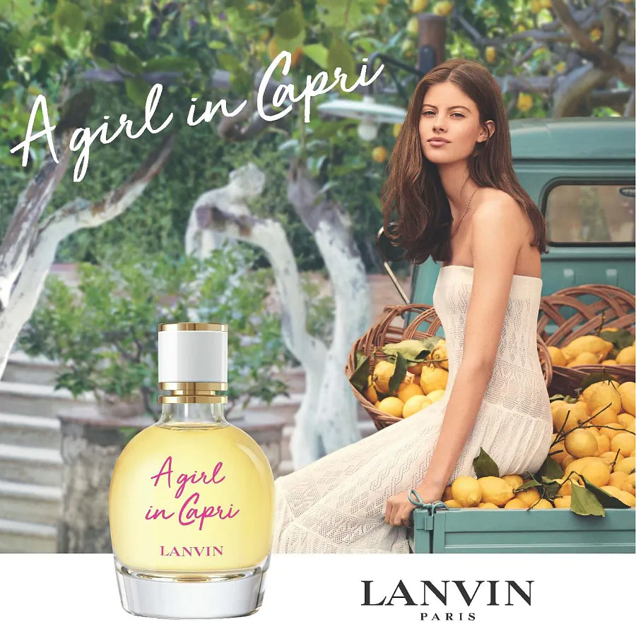 Lanvin A girl in Capri