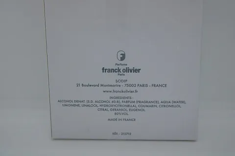 Franck Olivier EAU DE PASSION