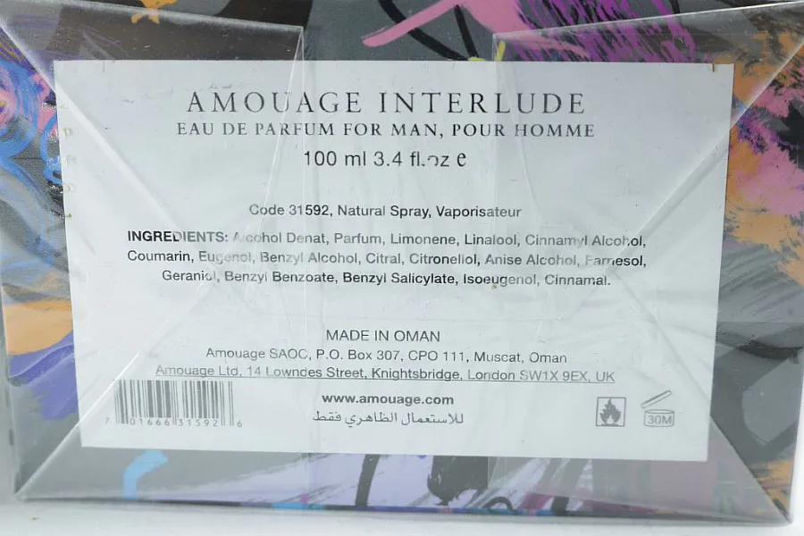 Amouage Interlude men