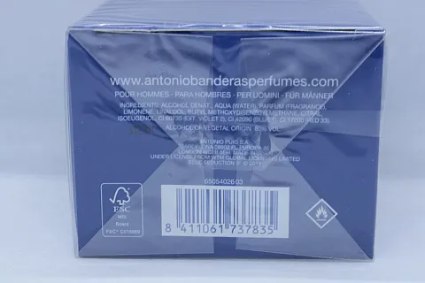 Antonio Banderas Blue Seduction for men