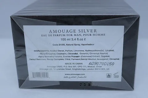 Amouage Silver