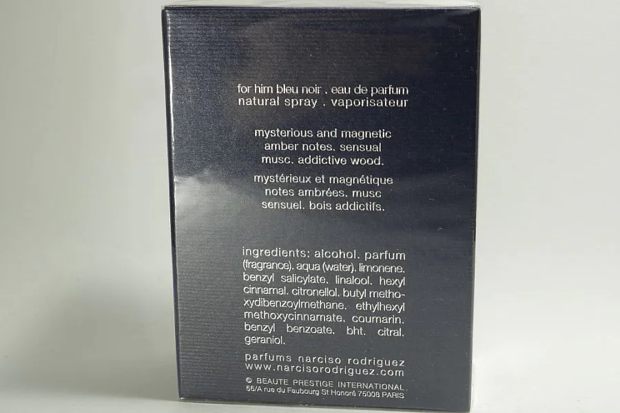 Narciso Rodriguez For Him Bleu Noir eau de parfum
