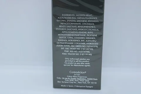 Calvin Klein Contradiction For Men