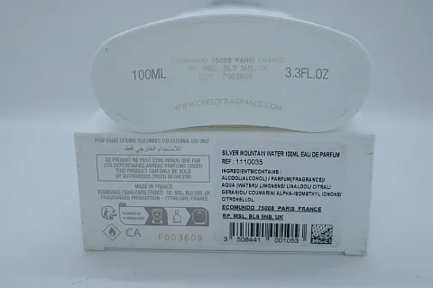 Creed Silver Mountain Water