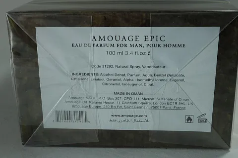 Amouage Epic men