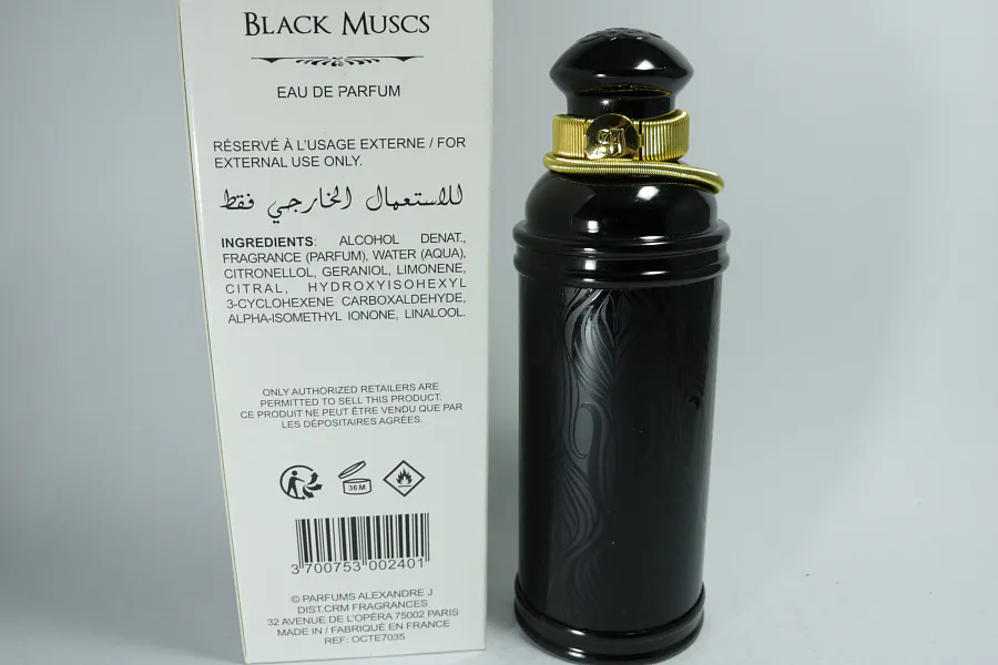 Alexandre J Black Muscs