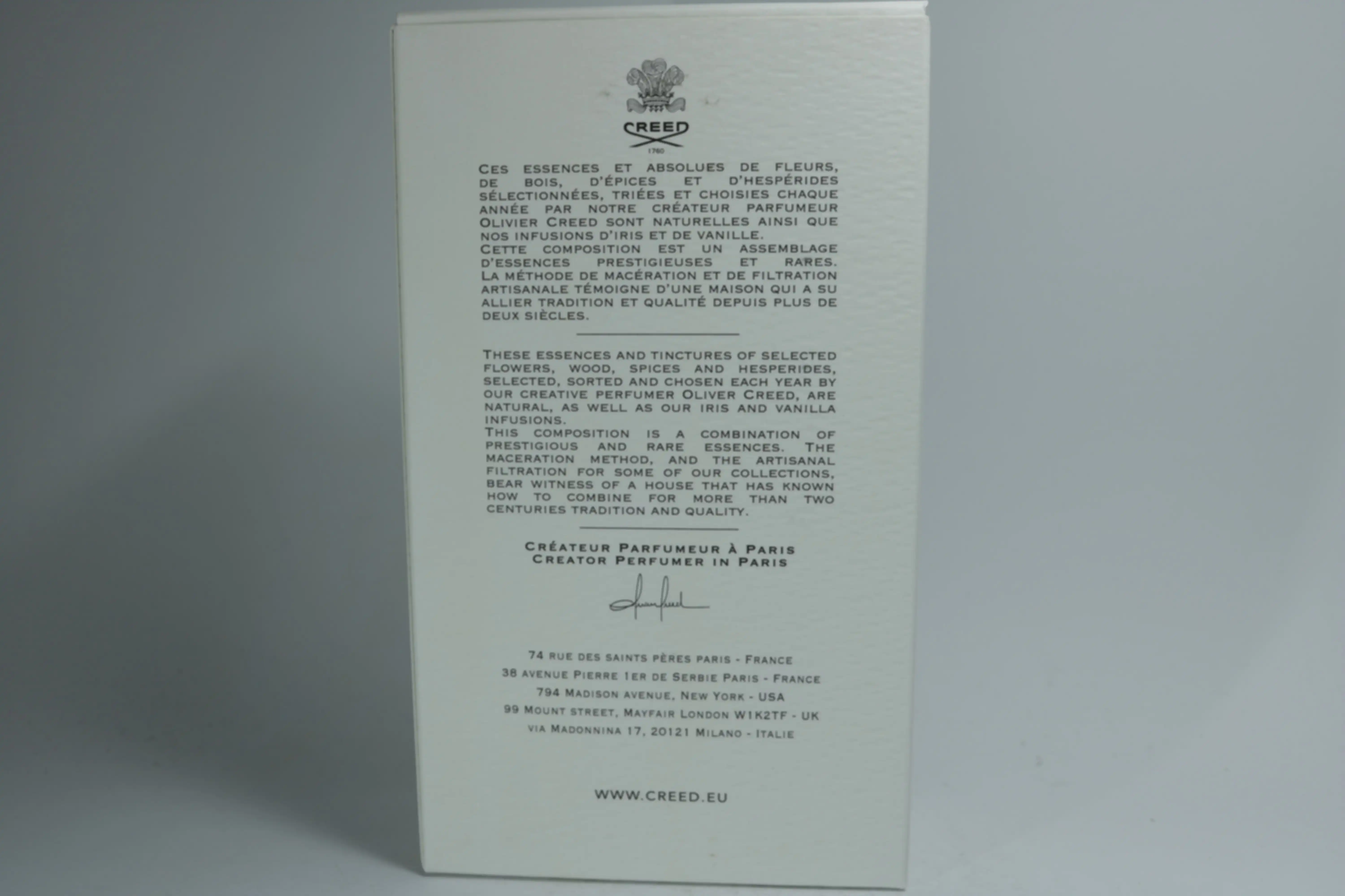 Creed Silver Mountain Water парфюмерная вода