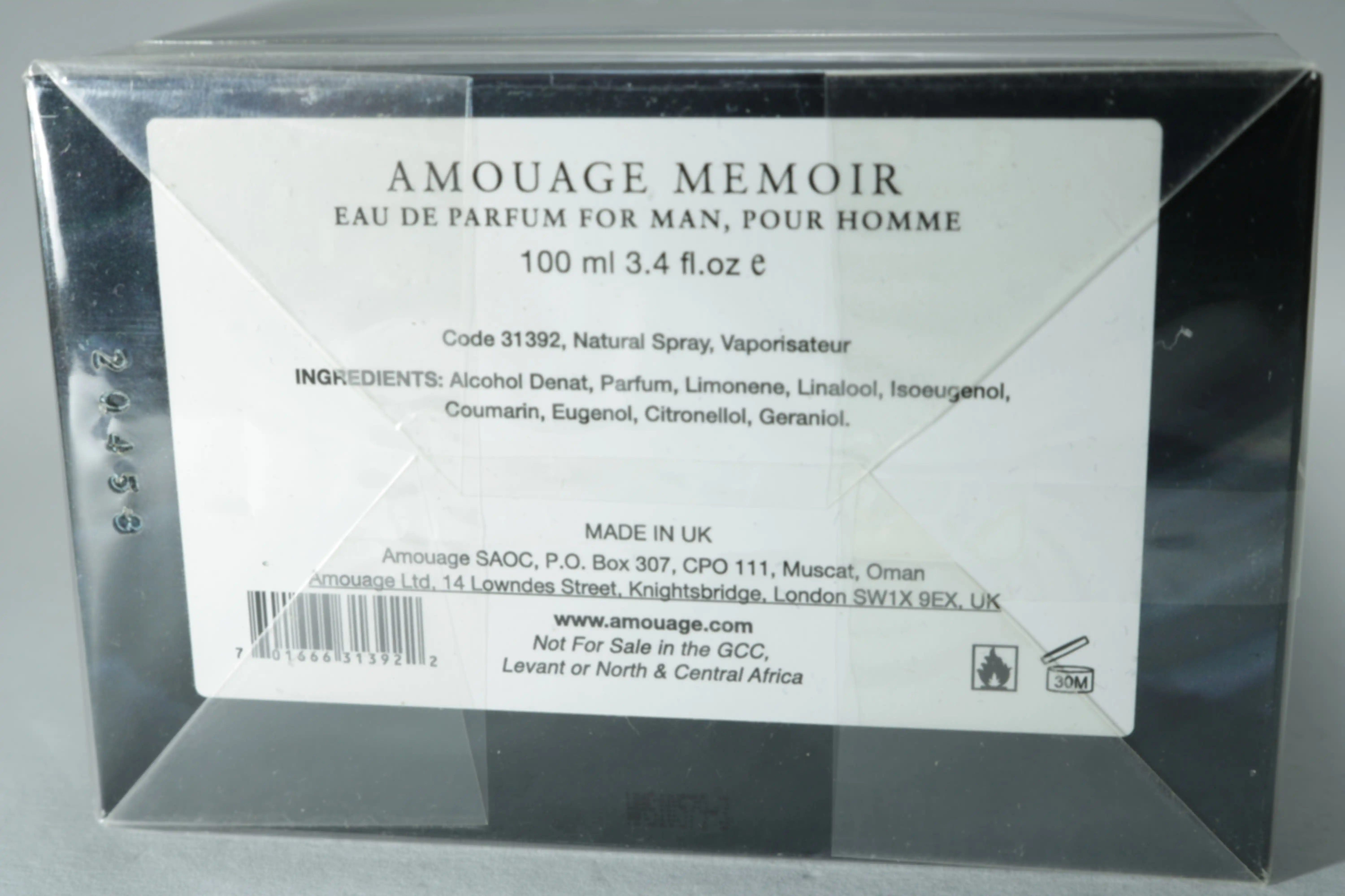 Amouage Memoir men парфюмерная вода